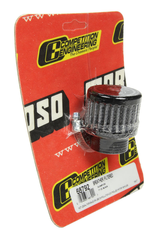 Moroso Clamp On Breather - Fits 1" ID Tubes 68792