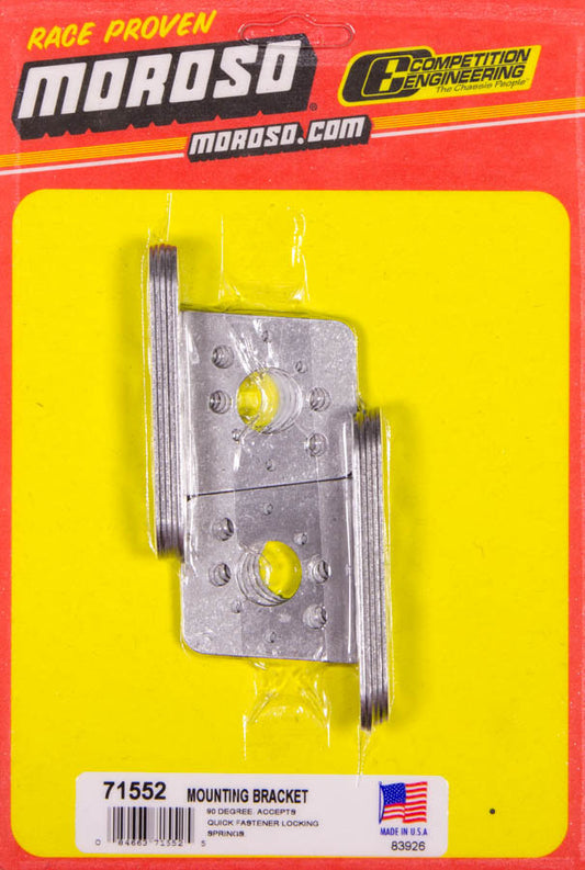 Moroso Quick Fastener Mounting Bracket Rivet-On Lg & Sm Spring