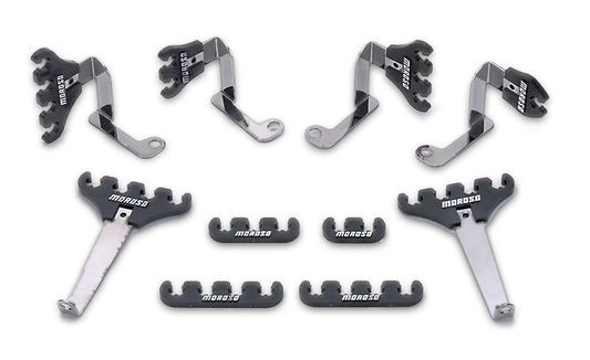 Moroso SBF Spark Plug Wire Loom Kit Black 72133