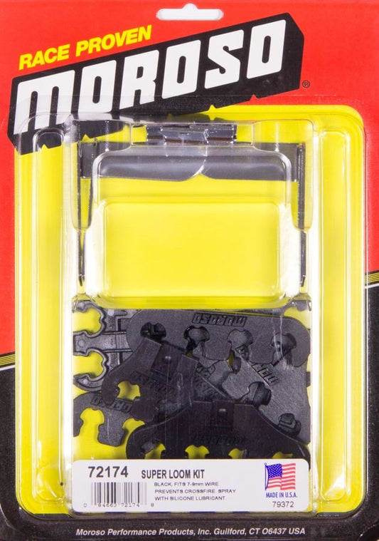 Moroso Super Wire Loom Kit Black 72174