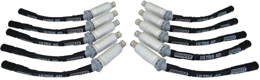 Moroso Ultra 40 Plug Wire Set Sleeved 73512