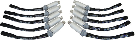Moroso Ultra 40 Plug Wire Set Sleeved 73512