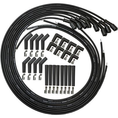 Moroso Ultra 40 LS/LT Wire Set 8.5mm Black Universal 73749