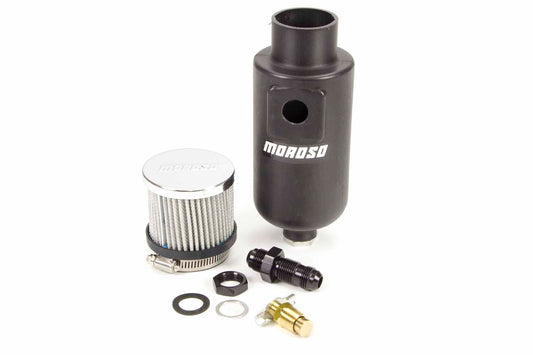 Moroso Poly Breather Tank w/8an Fitting 85404