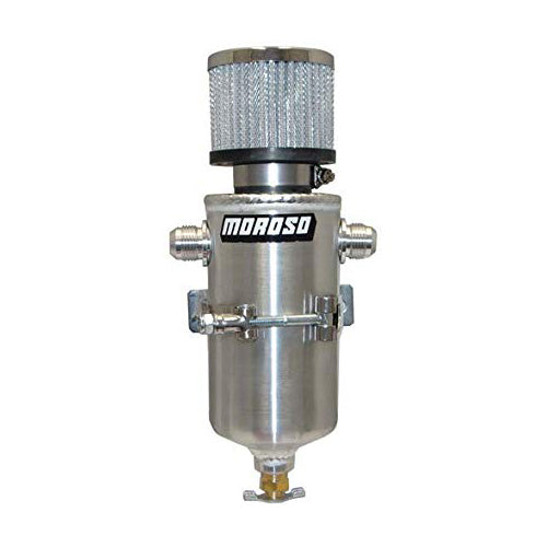 Moroso Breather Tank w/2 #10an Male 85468