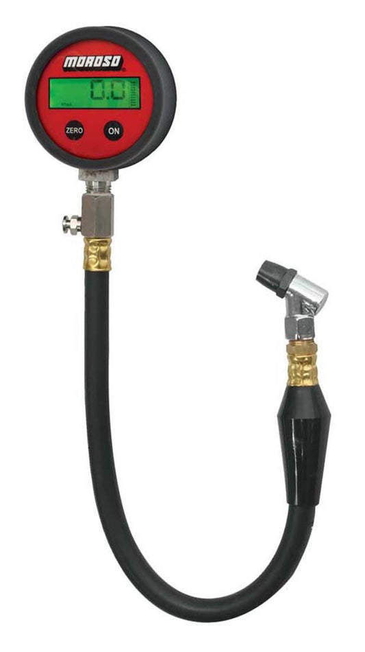 Moroso Digital Tire Gauge 0-60psi Backlit 89575