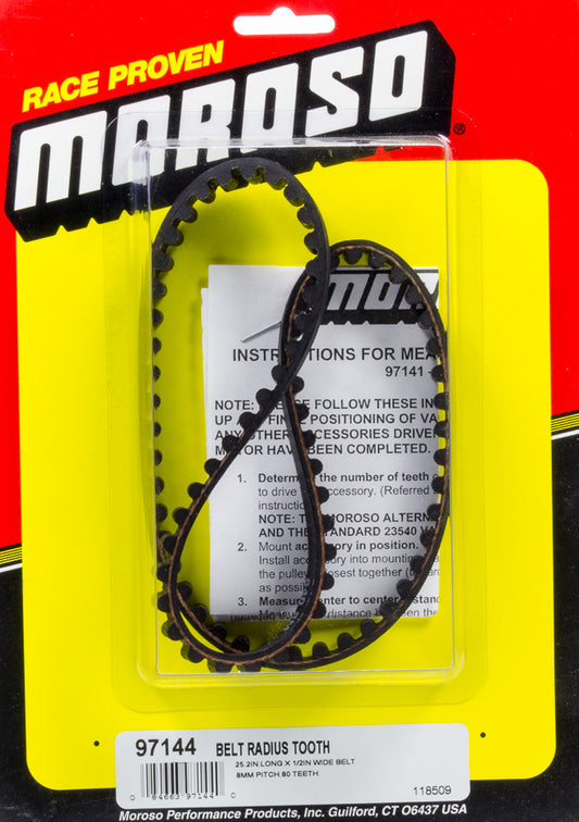 Moroso Radius Tooth Drive Belt 25.2" Long 97144