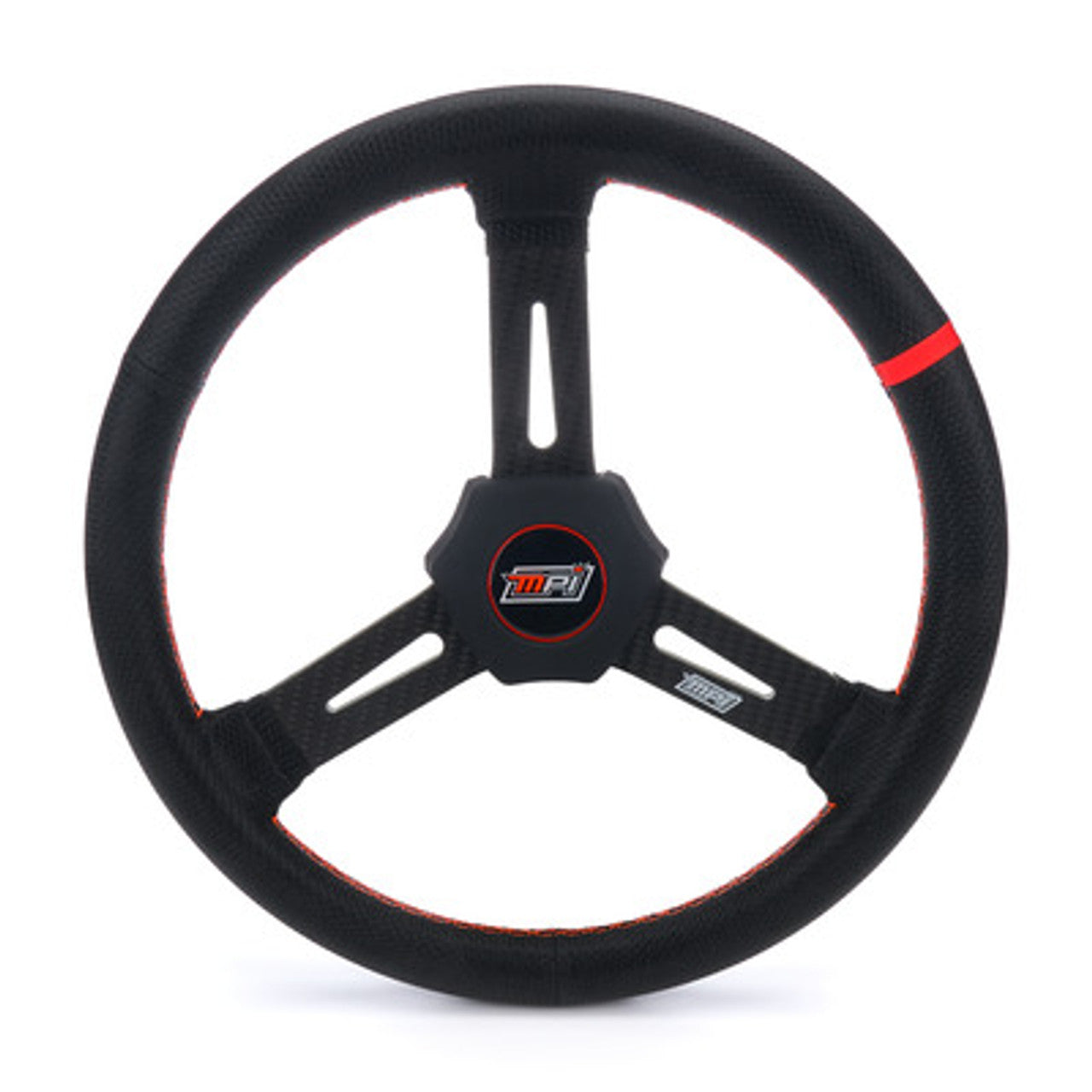MPI Dirt Racing Carbon Fiber Steering Wheel Large Grip MPI-D3-15-C