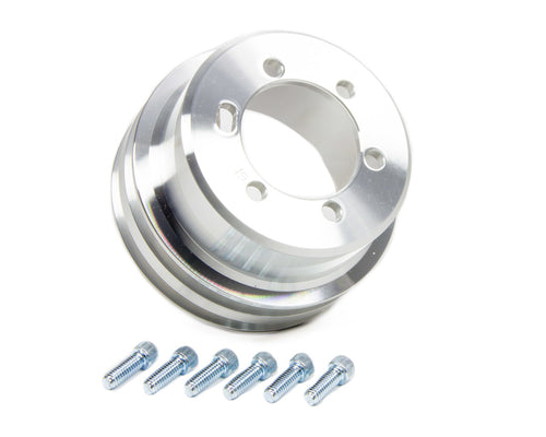 March Performance 2-Groove Crank Pulley 10051