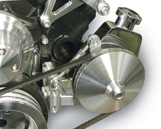 March Performance Power Steering Pump Bracket 66-77 Saginaw 20112