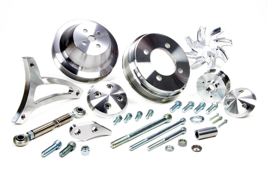 March Performance 69.5 302/351W 4 Bolt Serpentine Kit 30180