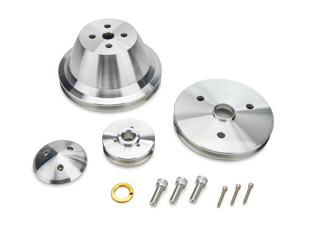 March Performance SB Chevy Pulley Set 6010