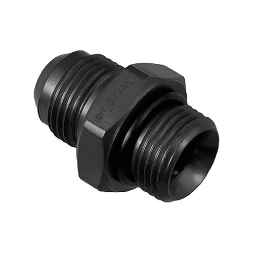 MagnaFuel 8an to 8an ORB Straight Male Fitting, Black MP-3013-BLK