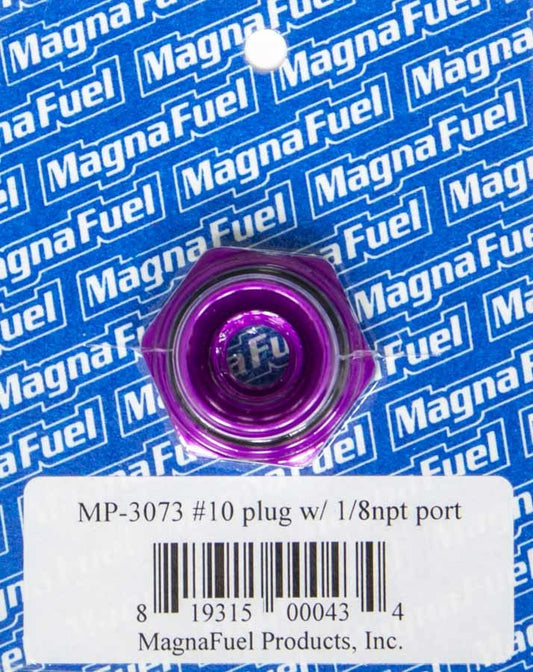 MagnaFuel #10 O-Ring Port Plug w/1/8in NPT in Center MP-3073