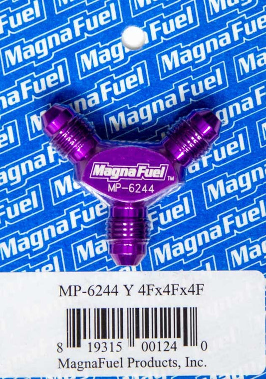 MagnaFuel Y-Fitting, 3 #4 Male MP-6244