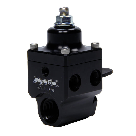 MagnaFuel 4-Port Fuel Regulator Black MP-9450-BLK
