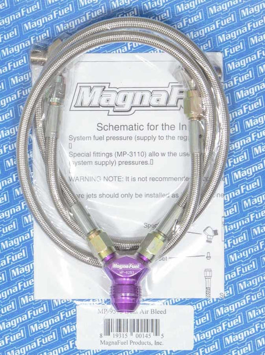MagnaFuel Dual Air Bleed Kit MP-9575