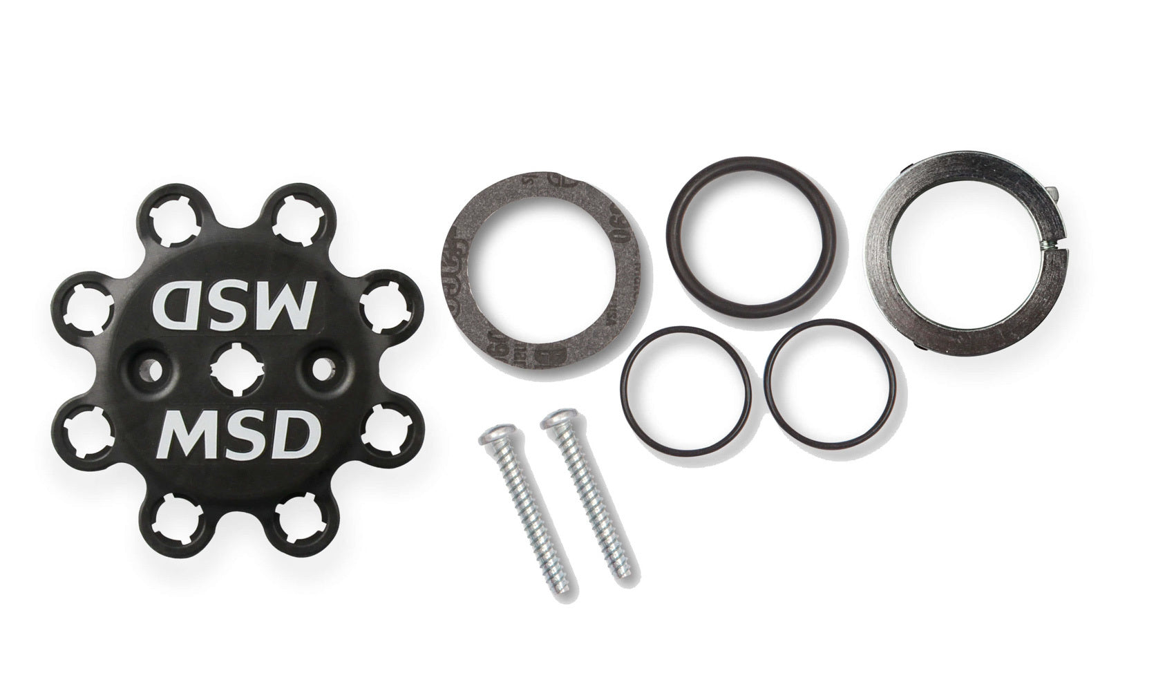 MSD Distributor Black Dual Sync Chevy Tall Deck 23763