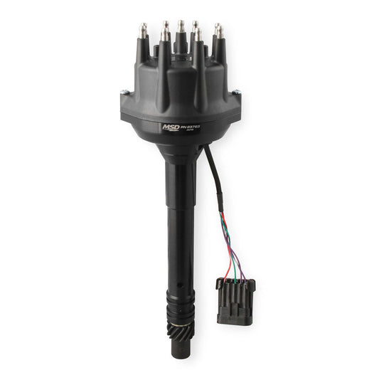 MSD Distributor Black Dual Sync Chevy Tall Deck, Chevy V8