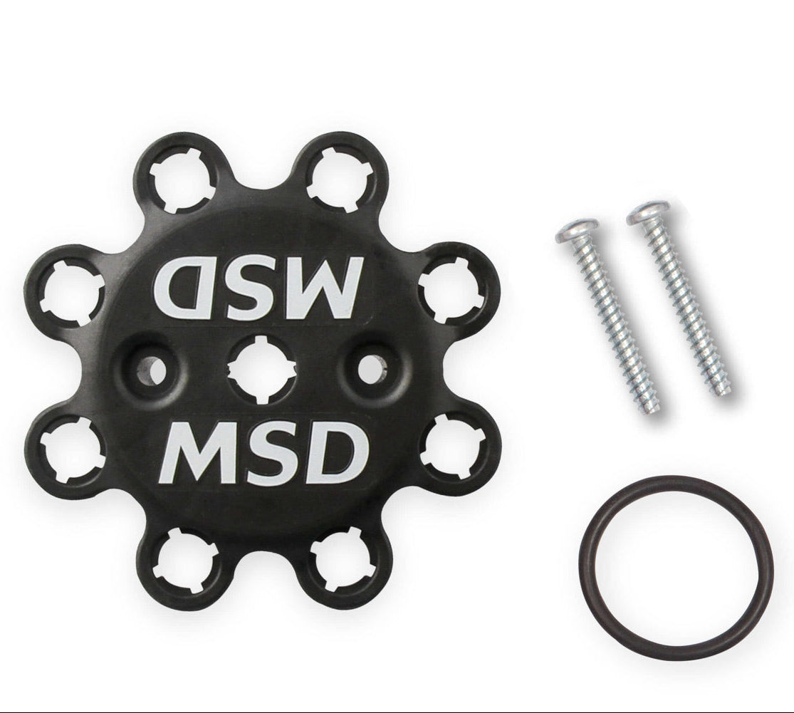 MSD Distributor Black Dual Sync Ford 351W