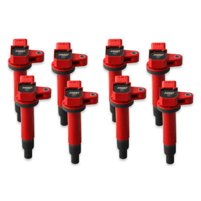 MSD Coils Red, 98-10 Toyota/Lexus 4.7L (8pk)