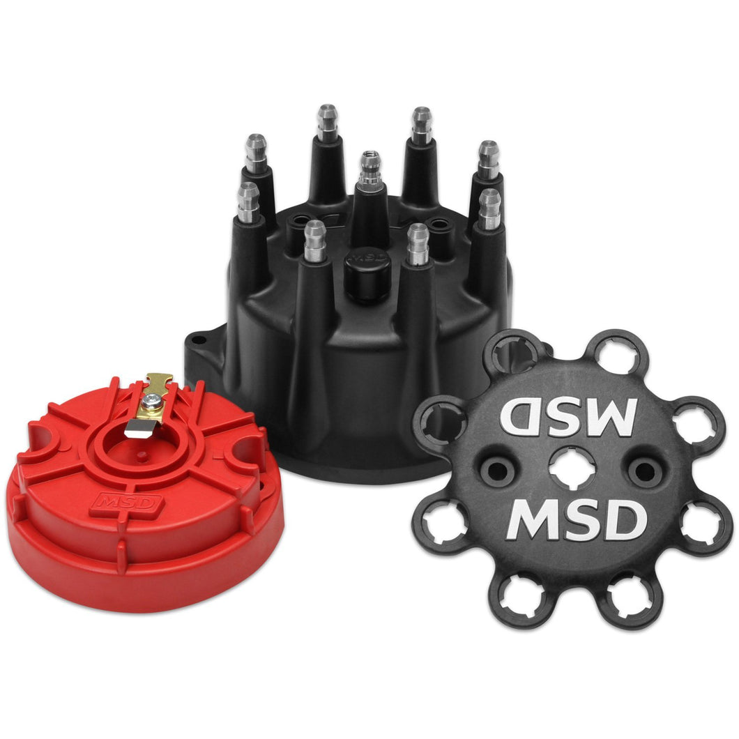 MSD Distributor Cap & Rotor Kit Small Diameter 84317