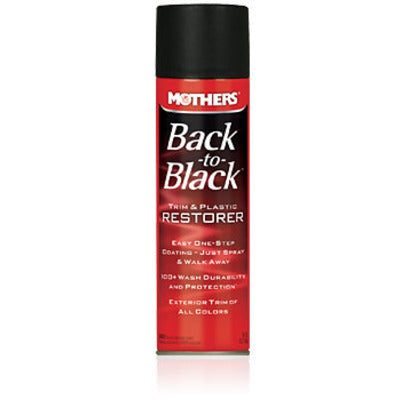 Mothers Back-To-Black Restorer Aerosol Spray 06110