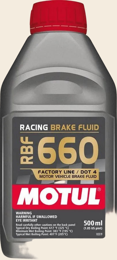 Motul RBF660 Racing Brake Fluid – DOT 4