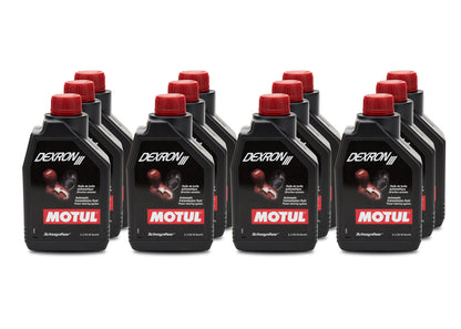 Motul Dexron III Automatic Transmission Fluid (Case of 12)