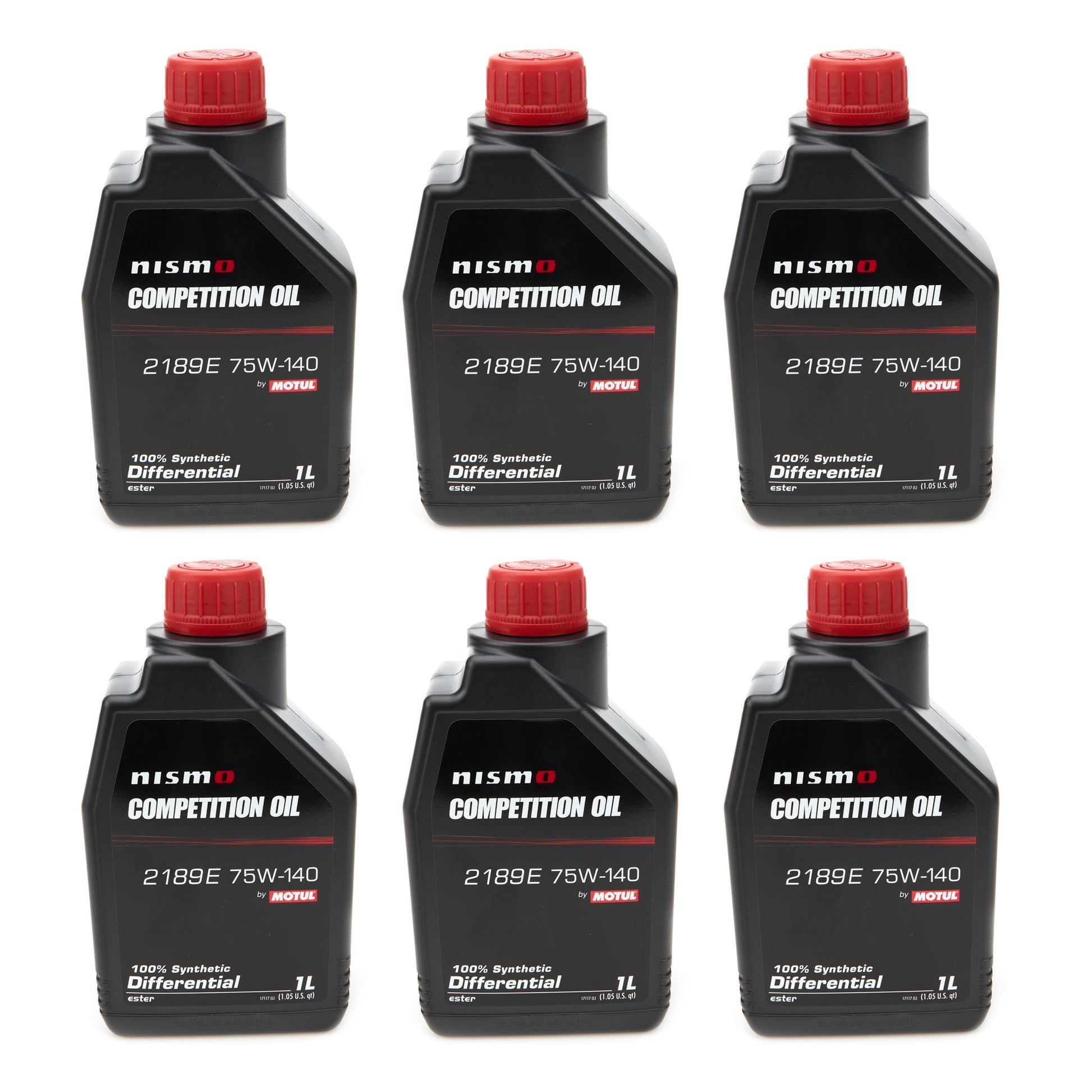 Nismo Competition Oil 75W-40 110535-6 (Set of 6)
