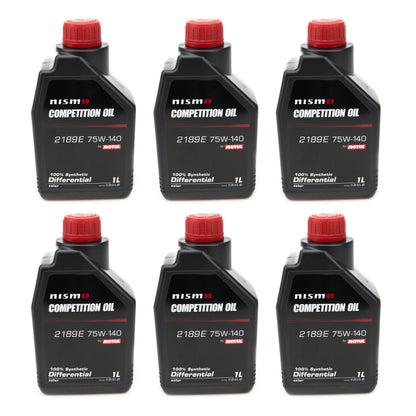 Nismo Competition Oil 75W-40 110535-6 (Set of 6)