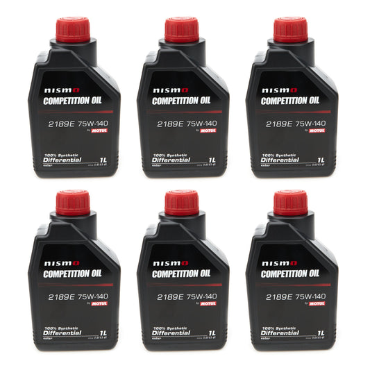 Nismo Competition Oil 75W-40 110535-6 (Set of 6)
