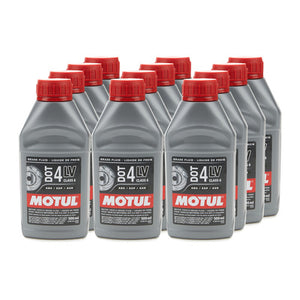 Motul DOT 4LV Brake Fluid 111254 (Case of 12)