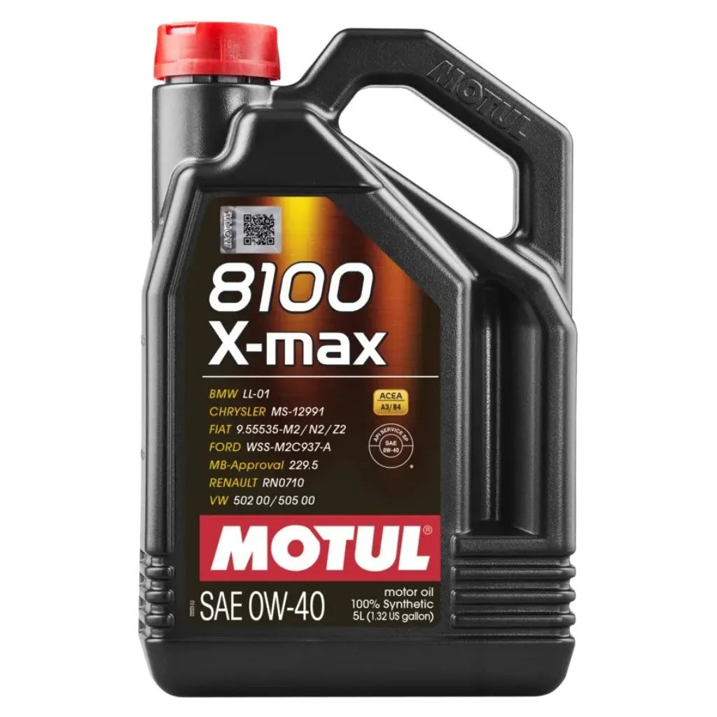 Motul 8100 X-max Synthetic Motor Oil (5L)