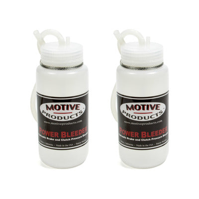 Motive Brake Fluid Catch Bottle Kit, 2 Bottles 1820-MTV