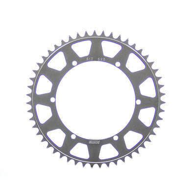 M&W Aluminum Rear Sprocket 51T 6.43 BC 520 Chain SP520-643-51T