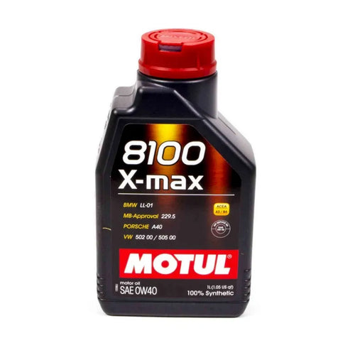 Motul 8100 X-max Synthetic Motor Oil 0W40