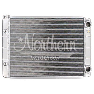 Northern Radiator GM Radiator Dual Pass 19 x 28 Changeable Inlet 204129