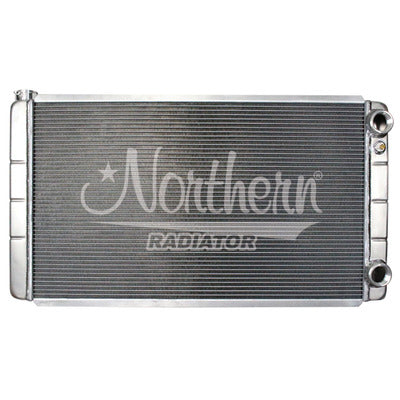 Northern Radiator GM Radiator Dual Pass 19 x 35 Changeable Inlet 204131