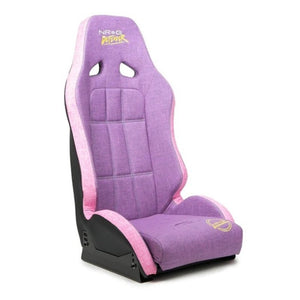 NRG Defender Suspension Seat w/Side Mount Brackets (Purple)