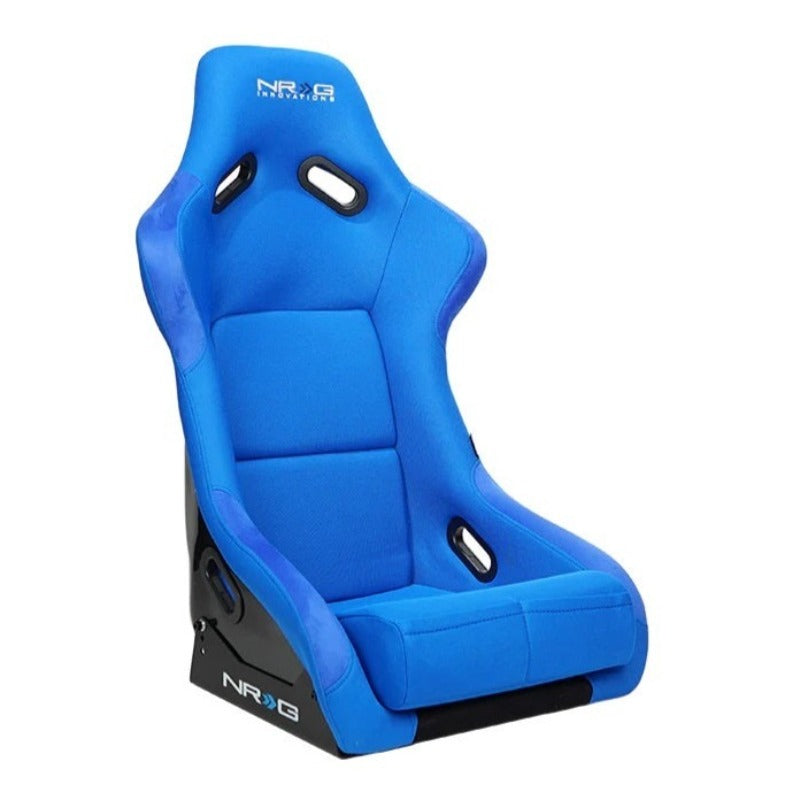 NRG Fiberglass Bucket FRP Seat (Large, Blue)