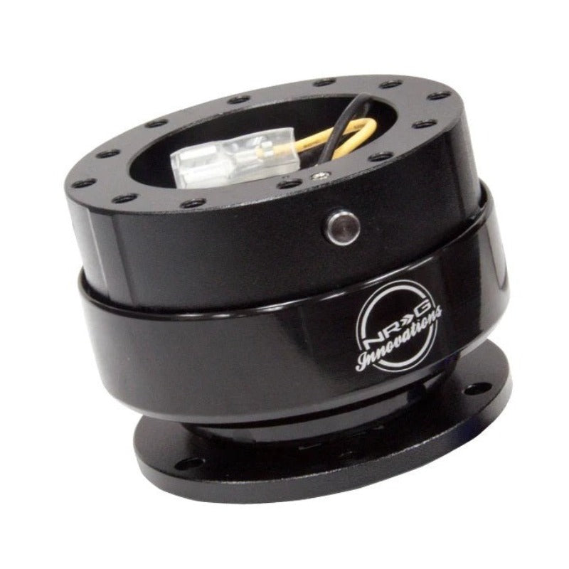 NRG Steering Quick Release 2.0 Black 2.5in