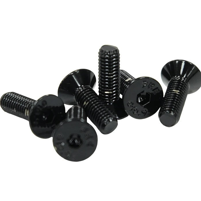 NRG Steering Wheel Screws Black Flat