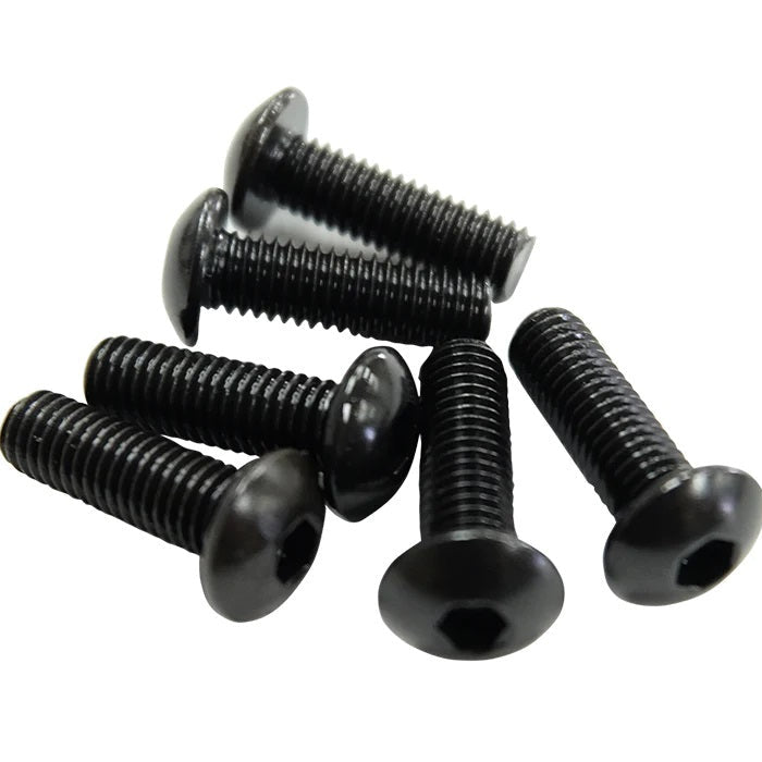NRG Steering Wheel Screws Black Conical