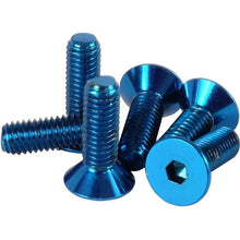 NRG Steering Wheel Screws Blue Flat