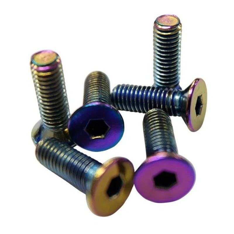 NRG Screw Kit Steering Wheel Neochrome Conical