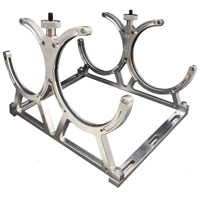 Nitrous Express 11108D Billet Alm Dual Nitrous Bottle Bracket