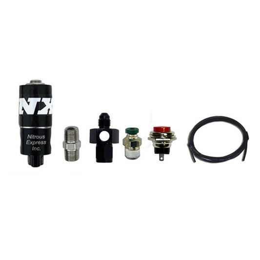 Nitrous Express 15598 Nitrous Purge Valve Kit 4an w/Poly Line