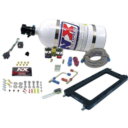 Nitrous Express 20940-10 EFI Hi-Ram Plate System w/10lb Bottle