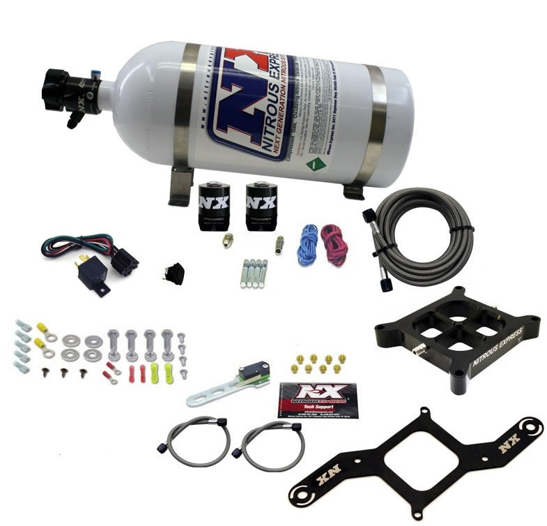 Nitrous Express 63040-10 Single Entry Nitrous Crossbar Plate System